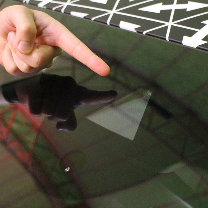 Audi A8 camera windshield