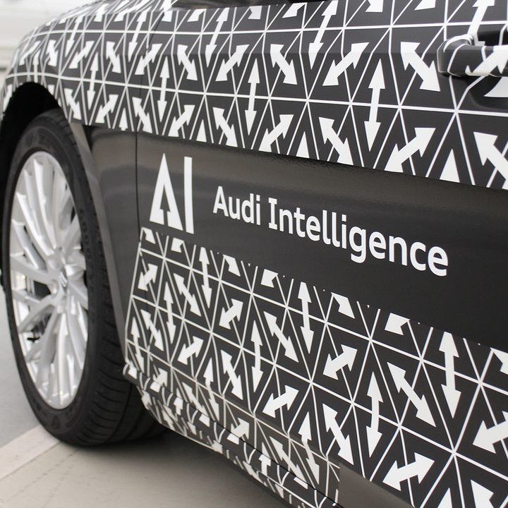 Audi A8 side angle