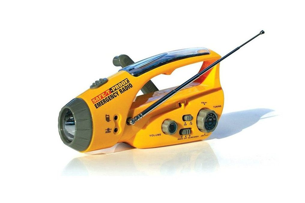 emergency gear Solar Handcrank Emergency Radio & Cell Phone Charger