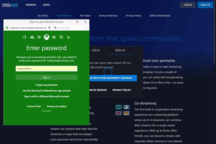 how to stream on mixer