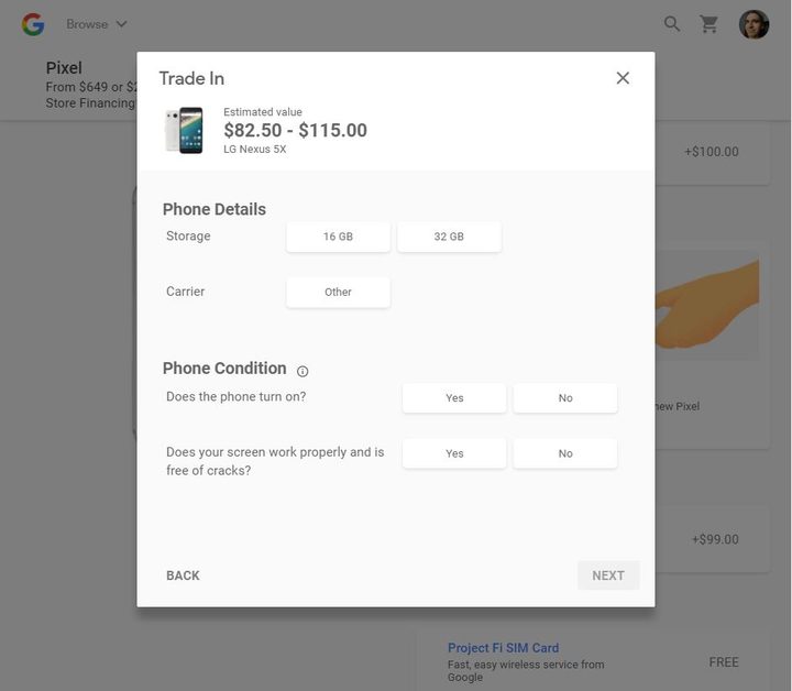 google store trade-in