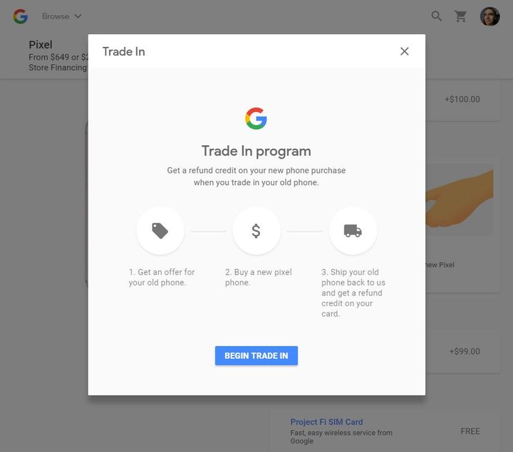 google store trade-in