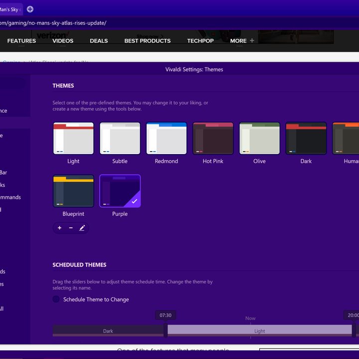 vivaldi web browser best youve never tried settings theme creator
