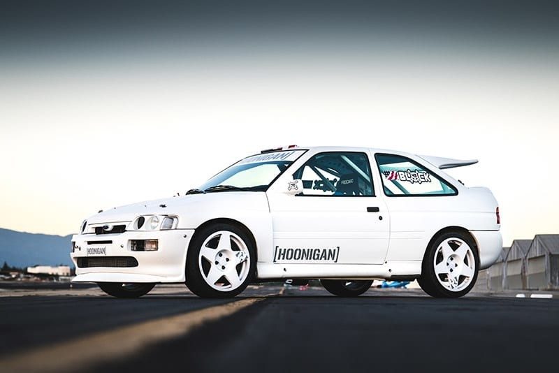 ken block overviews latest ford escort cosworth project car 2017  s hoon mobile 1993 5