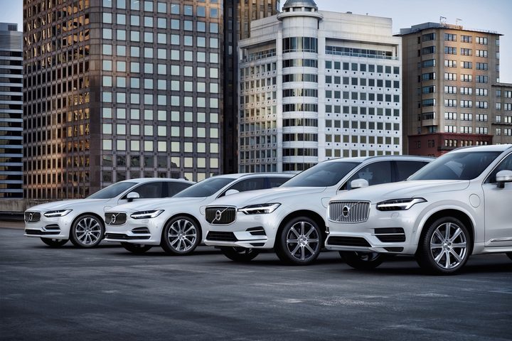 Volvo plug-in hybrids