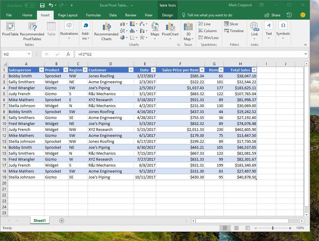 How to create a pivot table in Excel to slice and dice your data ...