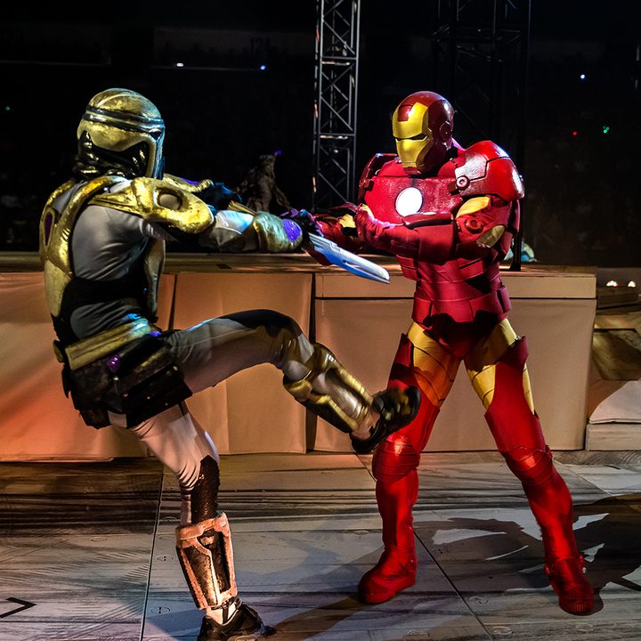 marvel universe live circus age of heroes on stage 9