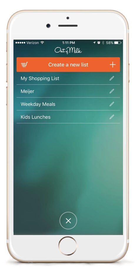 out of milk voice assistant skill lists ios screenshot 2