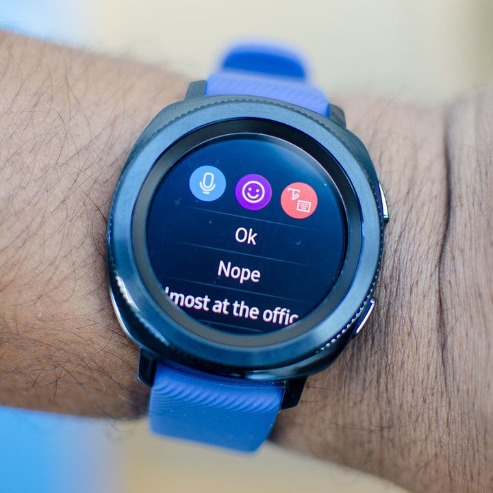 Samsung Gear Sport review voice