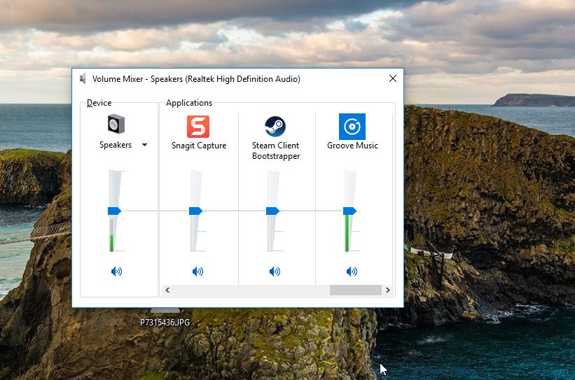fall creators update review windows 10 uwp control volume mixer