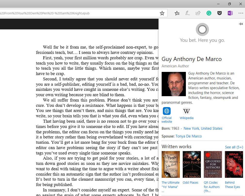 fall creators update review windows 10 ebook ask cortana