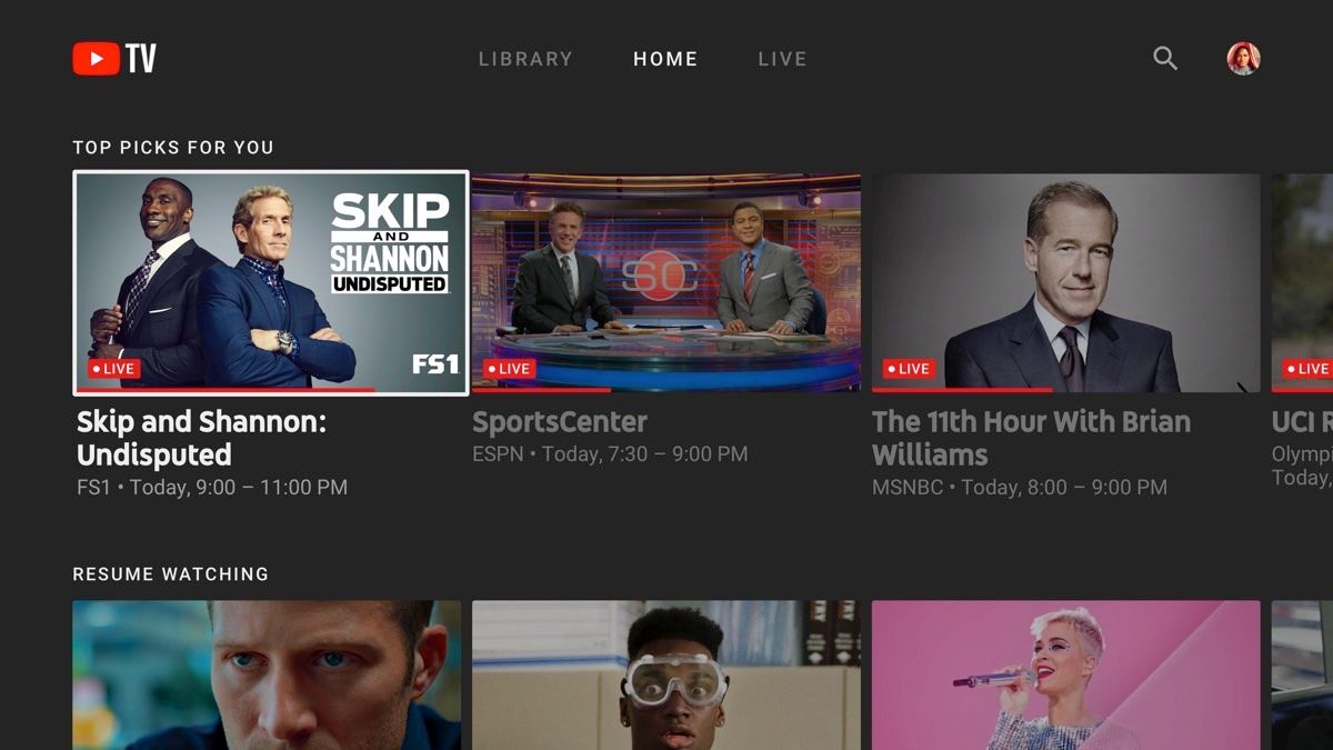 YouTube TV