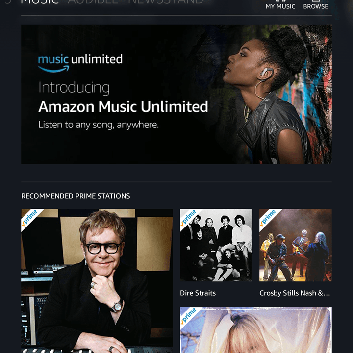 Amazon Fire HD 10 (2017) review app music