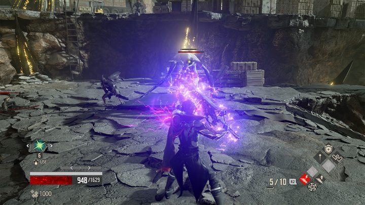 Code Vein review magic sword