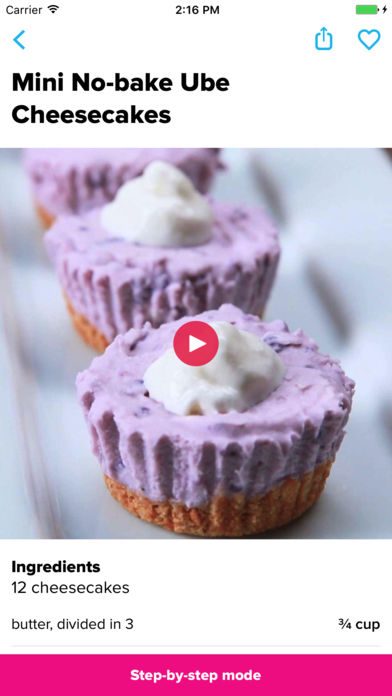 innit pairs with tyler florence for a micro cooking recipe app interview screens 3