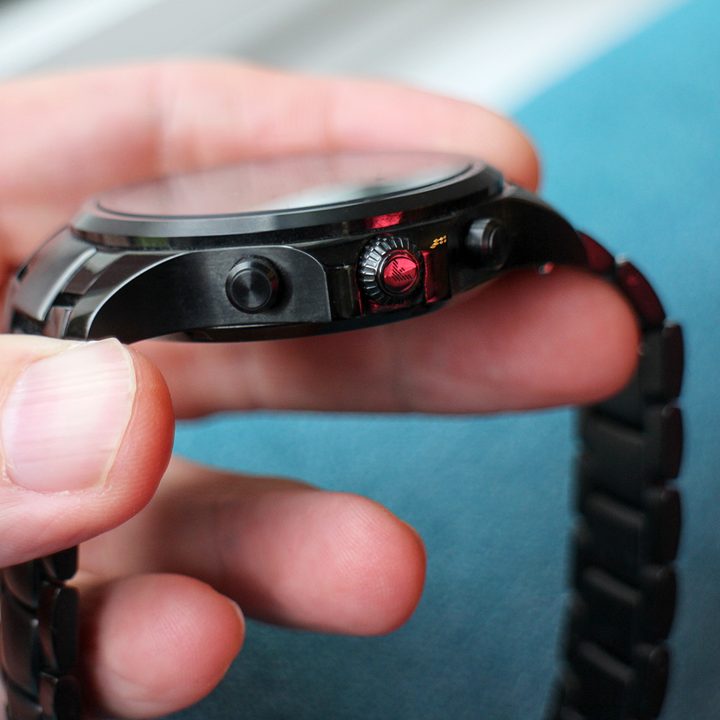Emporio Armani EA Connected Smartwatch review profile