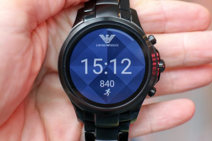 Emporio Armani EA Connected Smartwatch review watchface shapes