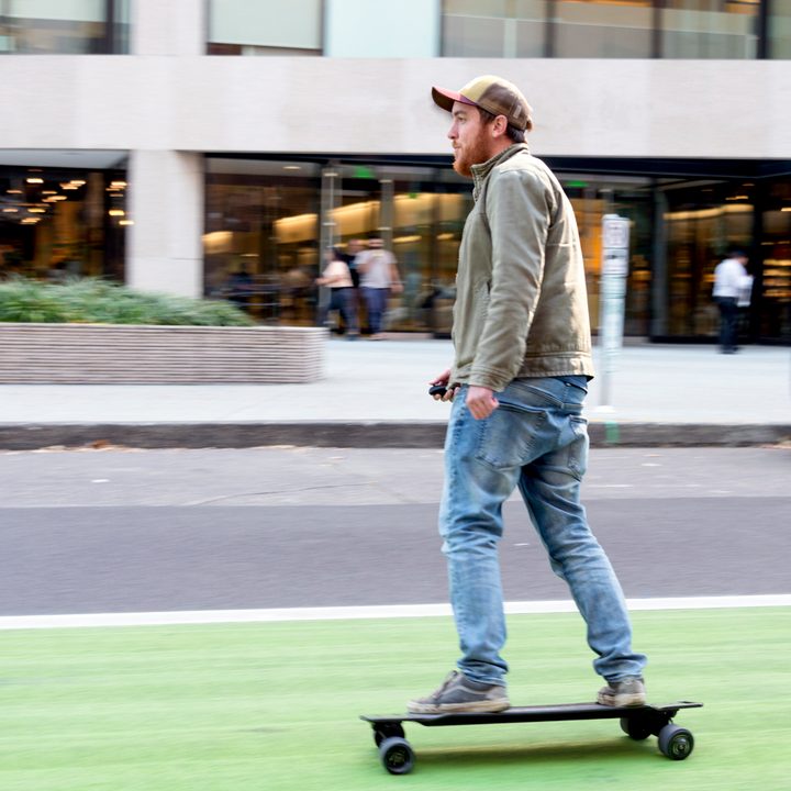 halo board carbon edition review haloboard eskateboard drewride2