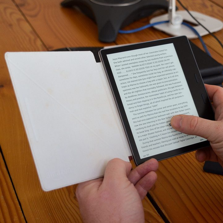 amazin kindle oasis review (2017) highlight