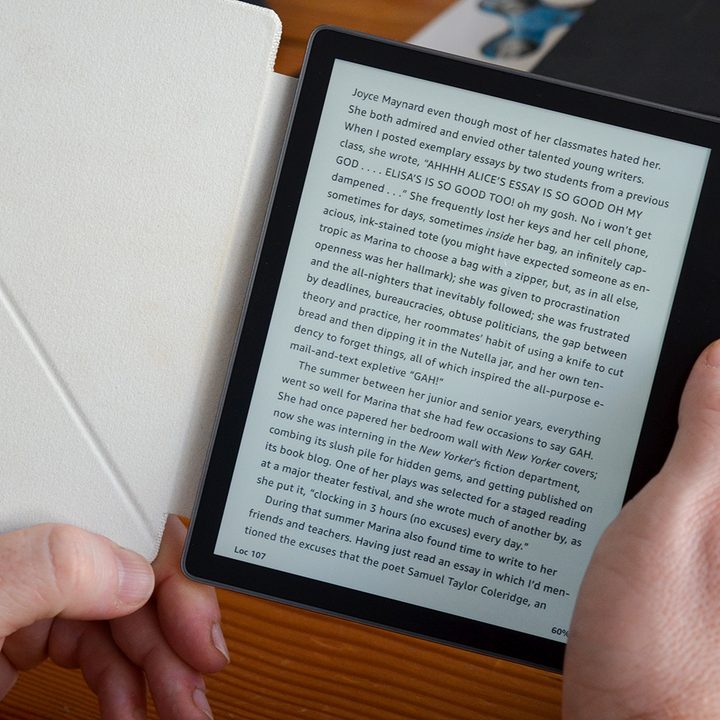 amazin kindle oasis review (2017) page