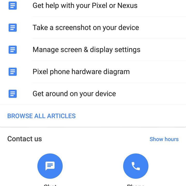 pixel 2 and xl tips tricks support chat 1