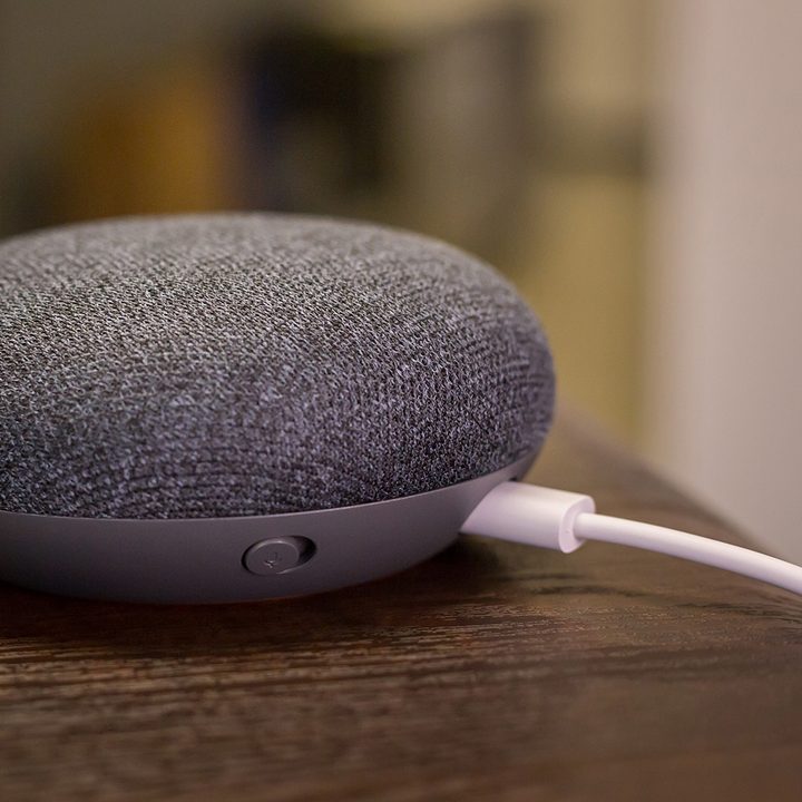 top tech stories on the Google home mini.