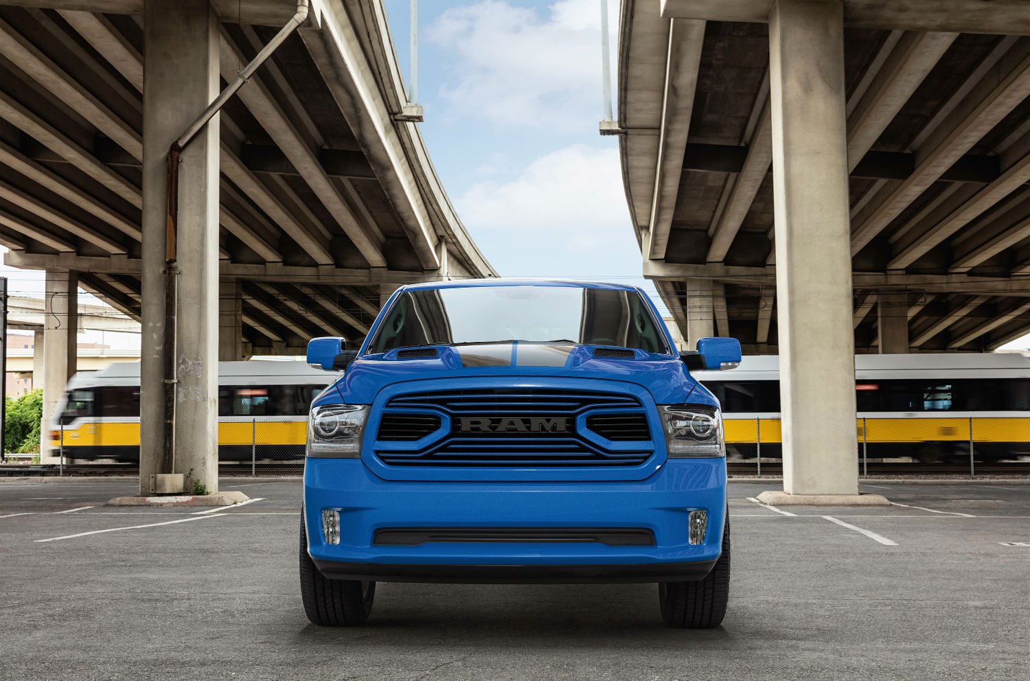 2018 RAM 1500 Hydro Blue Sport