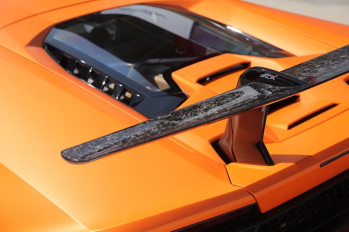 Lamborghini Huracán Performante rear spoiler