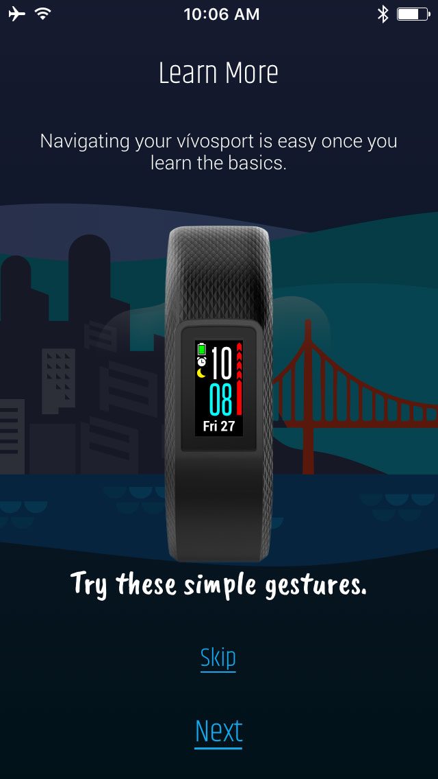 garmin vivosport 2017 review screen 2