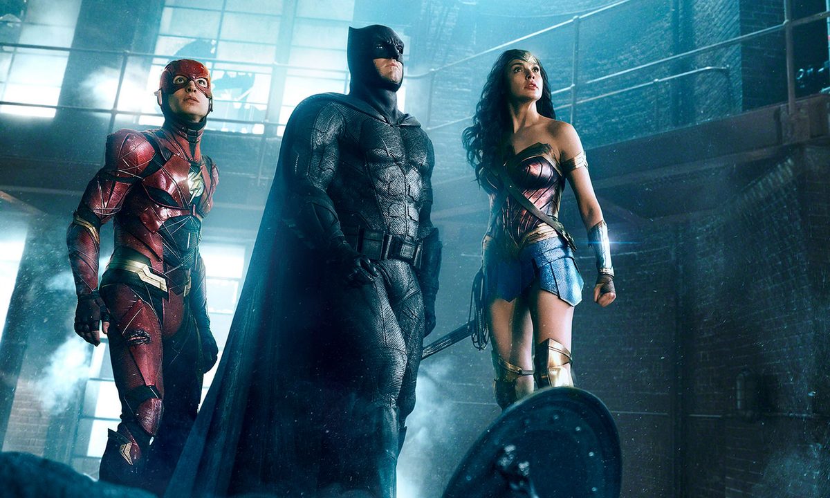 Justice League character shot.