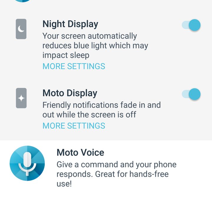 moto x4 tips and tricks night display 1