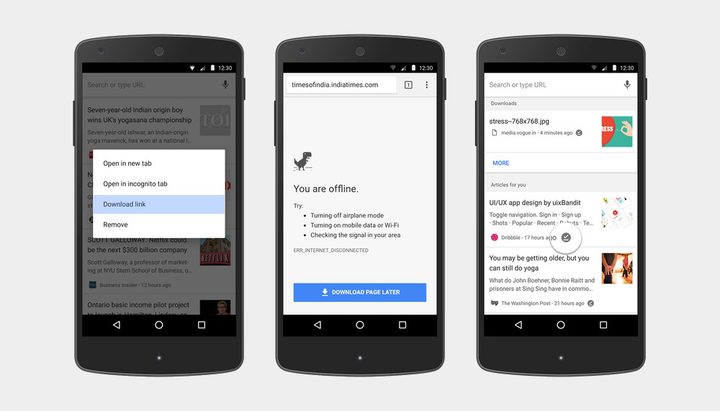 chrome reading list android
