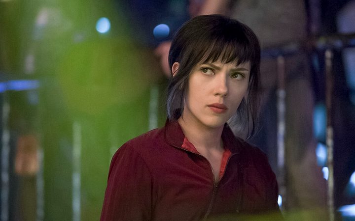 Scarlett Johansson in "Ghost in the Shell" (2017).