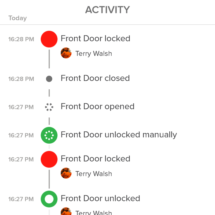 august smart lock third generation review app screen events