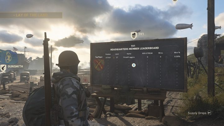 Call of Duty: WW2 Headquarters guide - 1v1