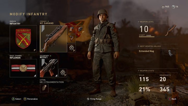 Call of Duty: WW2 Advanced Multiplayer Guide -- Try a variety of loadouts