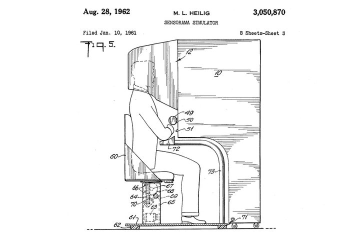 history of virtual reality sensorama
