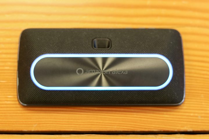 Moto Mod with Amazon Alexa logo