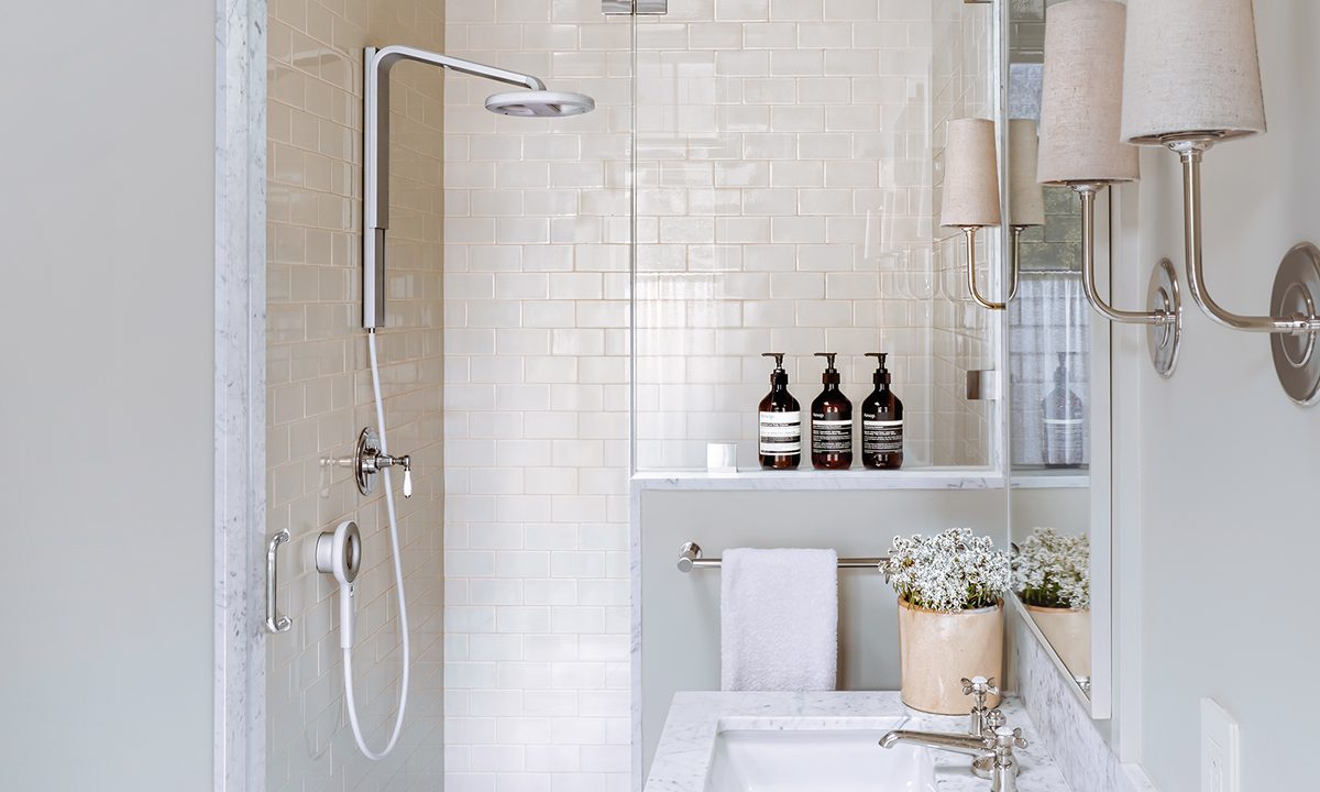 Nebia Shower Head review bathroom