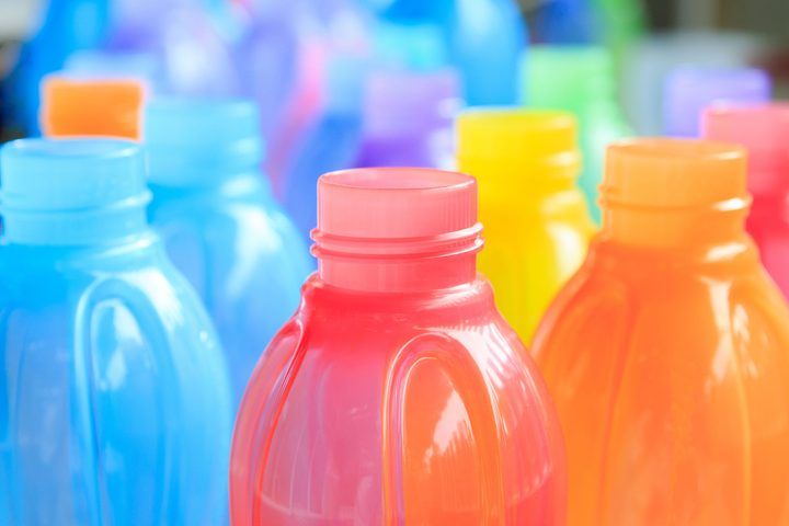 plastic bottles