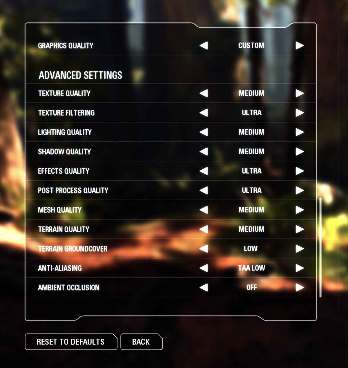 star wars battlefront ii performance guide custom setup