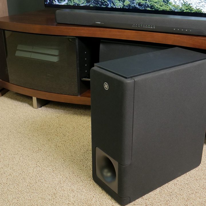 Yamaha YAS-207 soundbar review sub floor