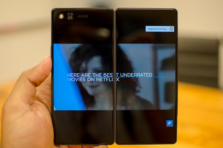 zte axon mdual screen portrait