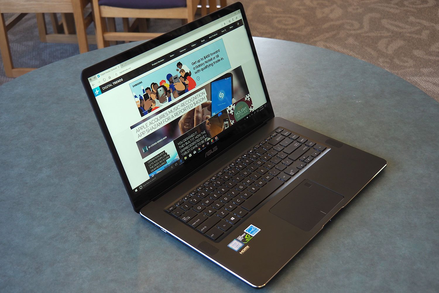 Asus Zenbook Pro UX550VE review - Digital Trends