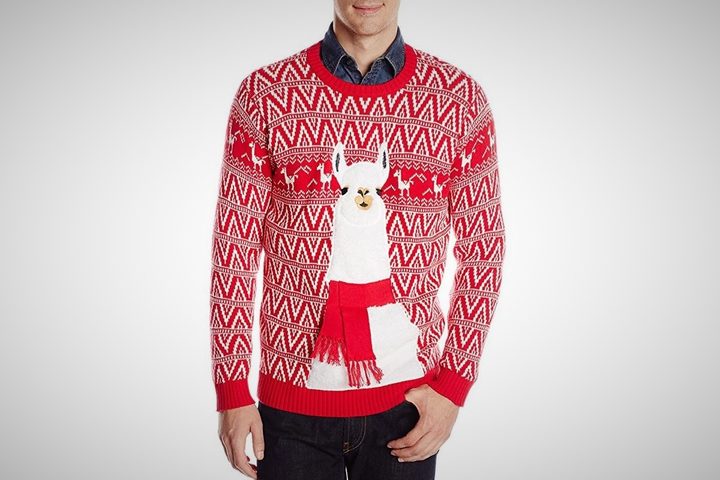 Llama Christmas Sweater