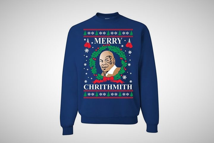 Mike Tyson Ugly Christmas Sweater