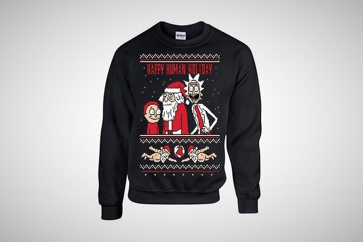 Rick and Morty Christmas Sweater