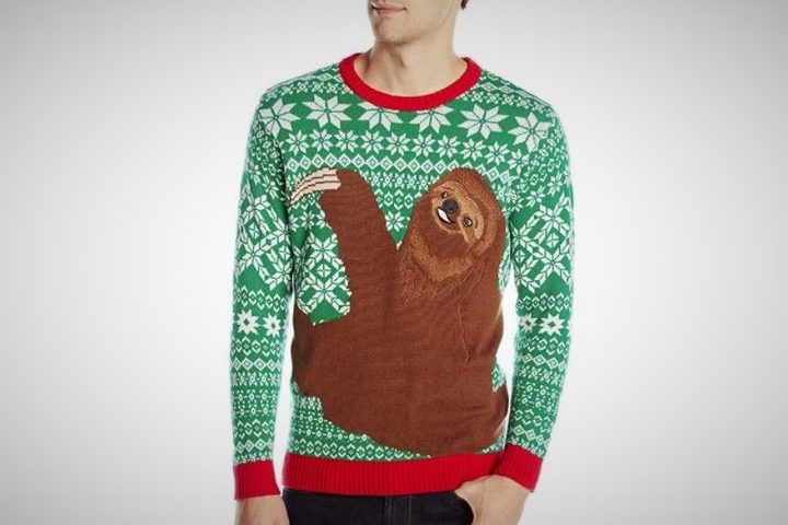 Sloth Ugly Christmas Sweater
