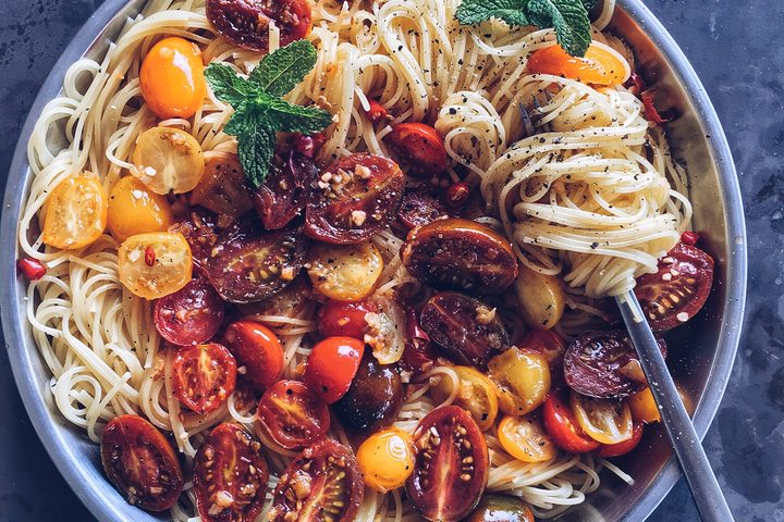 best camping food dinner spaghetti