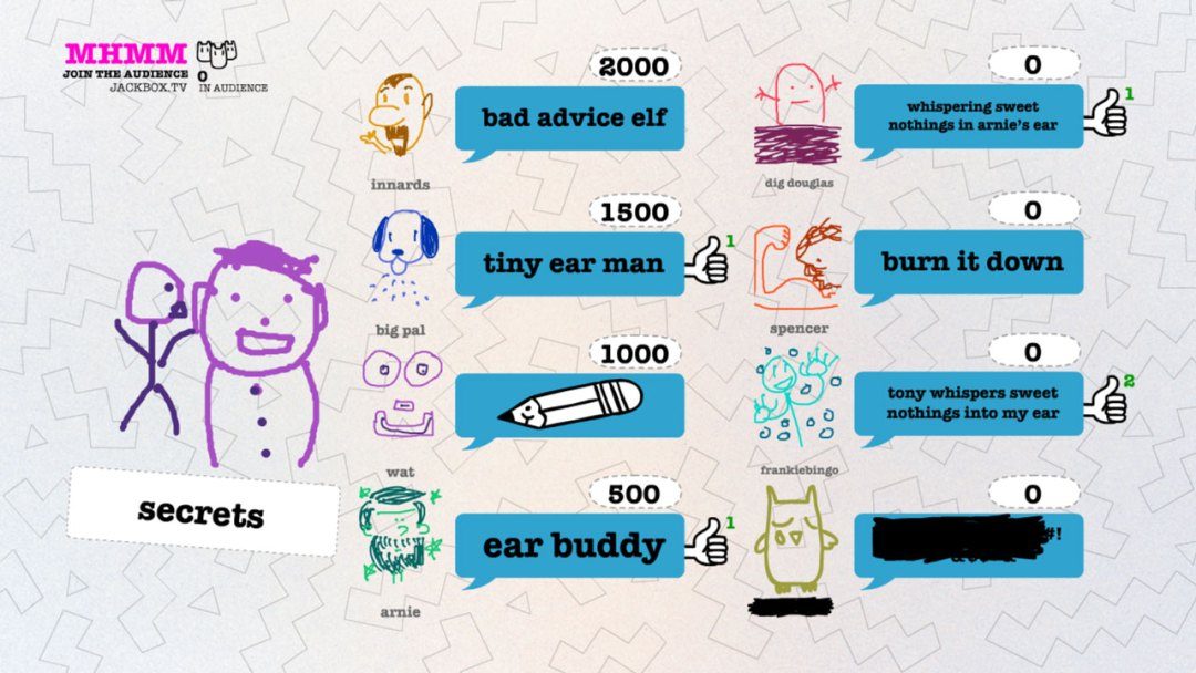 smartphone group games drawful score